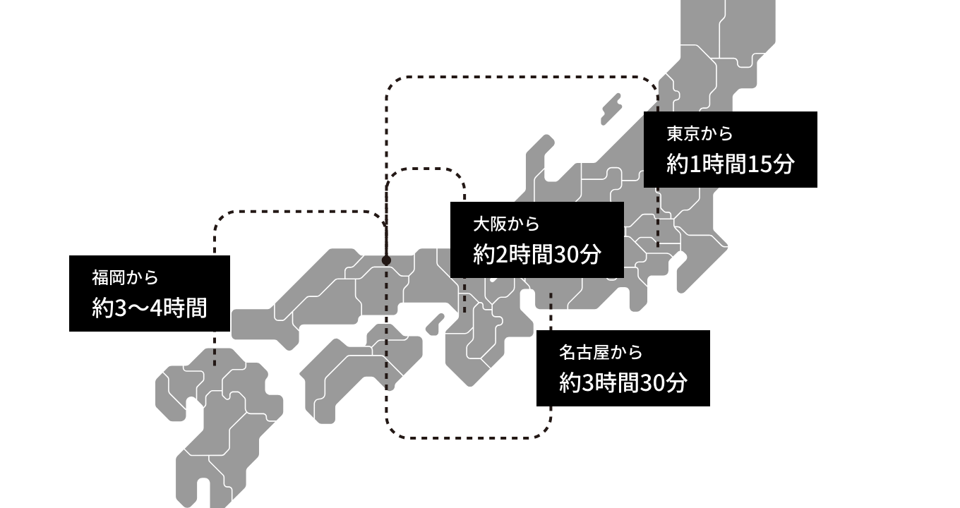 拠点アクセスマップ